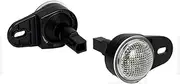 Pizgear 2X LED Interior Courtesy Footwell Lights Under Dashboard Floor Lamp, for Jeep, Wrangler Grand Cherokee Commander Liberty, for Dodge, RAM Courtesy Door Light