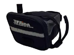 老田單車  STRIDA 專用反光座墊包/座墊袋 後置 黑色