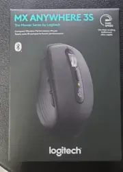 Brand New Logitech MX ANYWHERE 3S Compact Performance Black Mouse 910-006928 NIB