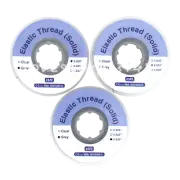 25 feet/Roll Dental Orthodontic Grey Power Solid Elastic Thread 020 025 030