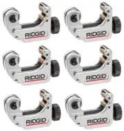 (6) ea Ridgid 32985 # 104 3/16" - 15/16" Close Quarters Tubing Cutter