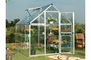 Maze Walk in Polycarbonate Greenhouse 6ft x 8ft