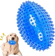 Squeaky Spiky Balls Toy, Spiky Pet Supplies, Chew Balls | Indestructible Puppy Ball with Teething Relief Feature and Indoor Play, Dog Toy for Aggressive Chewers Puppies Small Medium