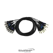 SWAMP 8 Channel XLR(f) - 1/4" TRS Balanced Loom / Multicore - 3m