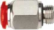 OMP Straight Connector For Fire Extinguishers 8mm TUBING