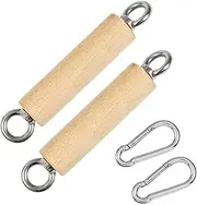 Pull up Handles Exercise Handle Workout Home Gym Bodybuilding Kettlebells Strengthener Multifunction Training Wooden Handles