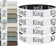 Sheet Organizers and Storage Bands - Elastic Bed Sheet Straps/Sheet Storage Organizer for Linen Closet, 4 Pieces (King)