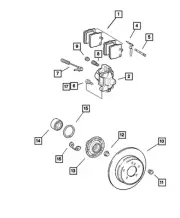 Genuine Mopar Flange Nut 5096387AA
