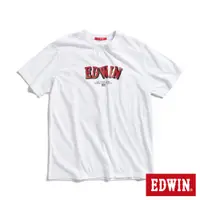 在飛比找蝦皮商城優惠-EDWIN 網路獨家 積木LOGO短袖T恤(白色)-男款
