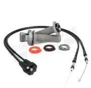 Domino KRK Evo Throttle with D-Lock Grips + Cables fits Honda CRF 450 R 2016-21