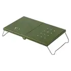 Carbon Steel Folding Tea Table Outdoor Folding Table Compact Lightweight Mobile