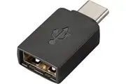 Plantronics Cable Interface/Gender Adapter USB-C A Black [209505-01]