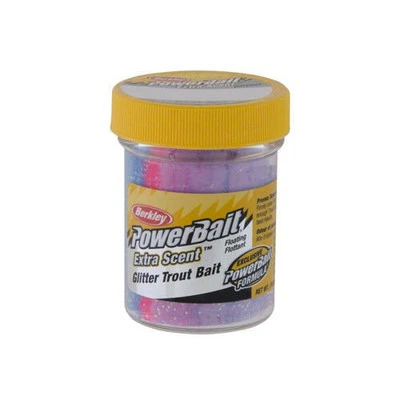 Berkley Powerbait Scented Glitter Trout Bait 1.80 oz Jar Captain America 1004951