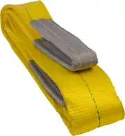 JET Eye & Eye 2-Ply Polyester 4" x 10' Web Sling (P/N JT9-262410) - Lift Strap