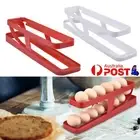 Rolldown Egg Holder Space Saver Fridge Egg Dispenser Egg Storage Egg Protection