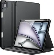JETech Case for iPad Air 11-Inch M3/M2 (2025/2024), iPad Air 5/4 (2022/2020 5th/4th 10.9-Inch) with Pencil Holder, Slim Folio Stand Protective Tablet Cover, Multi-Angle Viewing (Black)