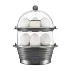 Electric Egg Cooker Boiler, Rapid Egg-Maker & Poacher, Food & Vegetable Steam...