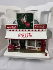 NEW Other 2003 Danbury Mint The Coca Cola Soda Fountain Clock Night Light w COA