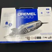 Dremel 4300-5/40 High Performance Rotary Tool Kit with LED Light and Dremel Flex