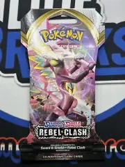 Pokémon TCG: Sword & Shield Rebel Clash Sleeved Booster Pack (10 Cards)