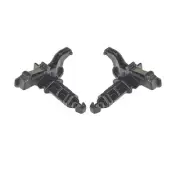 1 Pair Bottom Bonnet Locking Mechanism Lower Latch Lock For Smart For Fortwo 451