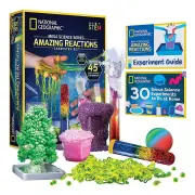 National Geographic Explorer Science Series - Amazing Reactions Chemistry Kit 28 x 7.6 x 31cm