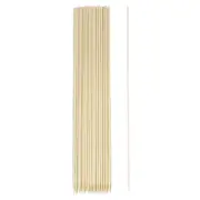 100pcs Bamboo Skewers Sticks 16 Inch 3.5mm Dia Natural Wooden Cocktail Picks