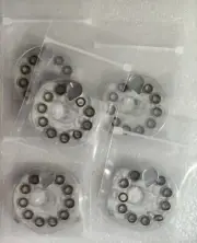 5 PACKETS of AGILENT 5188-5365 NON STICK O Ring for GC Liner
