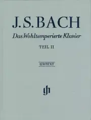 Bach The Well-Tempered Clavier Revised Edition Sheet Music Part II NEW 051480017