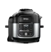 6.5-Quart Pressure Cooker Air Fryer Bake Roast Multicooker 10-in-1 Functionality