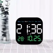 Adjustable Brightness Automatic Sensitivity Remote Control Date Alarm Clock