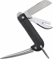 DULEES Marlin Spike Rigging Knife, Multi-Function Sailing Tool for Camping, Boating, Fishing or Sailing Gear, Knotters Tools