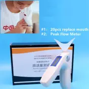 Digital Peak Flow Meter Test Lung Function Detector Spirometer for Kids & Adults