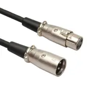 New 9.84ft xlr Male Female 3pin MIC Shielded Cable Microphone Audio Cord Pack E