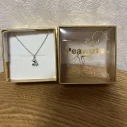 Peanuts Snoopy Necklace Limited Edition Women's Fashion Fashion Accessory
