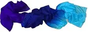 [CekoCk] Sequin Skirt，Belly Dancer Skirt, Dance Ribbons,Silk Fans,Women Light Weight Belly Dance Veils 5Mm Real Silk Hand Dyed Scarves Shawls Wraps Dancer Classical 250Cm (Color : As Picture2)