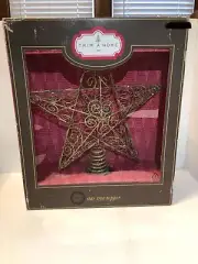 Merry Christmas Trim A Home Star Tree Topper Kmart