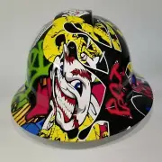 Customized Pyramex Full Brim GRAFFITI ANGRY BASEBALL hydro dipped Hard Hat