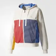 Adidas PHARRELL WILLIAMS NEW YORK Tennis Track Jacket-Hoodie firebird~Women sz M