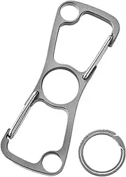 Key Clips For Keychains | Key Chain Clips,Alloy Hook Multifunctional Organizer For Wallet Bike Motorcycle Home Purse Daily Climbing Gym Outdoor Hospital Boating