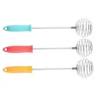 Eggs Whisk Egg Beater, Manual Stainless Steel Whisk Blender Hand Whisk