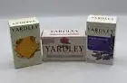 Yardley London Soap Mandarin Lavender Roses Bar 4.25oz each Lot of 3 NOS