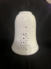 White Snowflake Bell Light