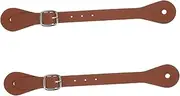 [ibasenice] 2pcs Adjustable Cowboy Belt Vintage Fake Leather Boot Straps with Stylish Buckle for Thigh High Riding Boots Versatile Fashion Accessory for Any Outfit