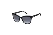 Fossil Womens Black Sunglasses Cat Eye Grey Lenses 53mm FOS2111S
