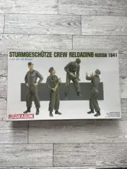 DRAGON - Sturmgeschutze Crew Reloading Russia 1941 (39-45 Series) - 1/35 -6192