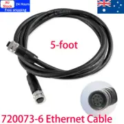 720073-6 5 Foot Ethernet Cable AS EC 5E for Humminbird Helix, APEX, SOLIX, Onix