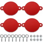 Xuhal Fire Sprinkler Covers Aluminum 2-1/2'' Fire Department Connection Caps