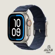 Hermes Apple Watch Hermès Ultra 2 49mm Polished with Single Tour Bleu Band