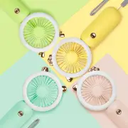 Mini Fan Mute Rechargeable Portable Led Usb Charging Cooling Fan Colorful